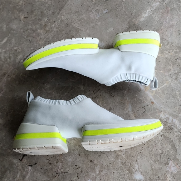 Stuart Weitzman Leather Sneakers - Picture 2 of 8